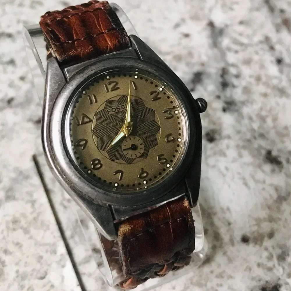 VINTAGE 1990’s ART DECO FOSSIL GR- 9002